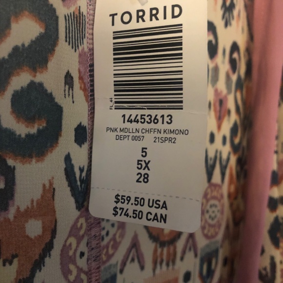 NWT⭐️Torrid Kimono - Picture 3 of 11